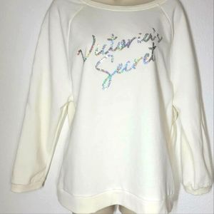 Victoria's Secret Sequins Sweat shirt  S